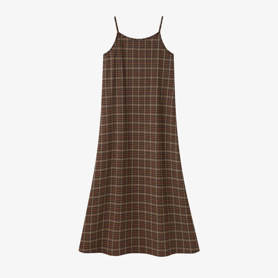 Adèle | Robe Chemise à Carreaux