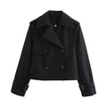 Élise | Trench Court Croisé