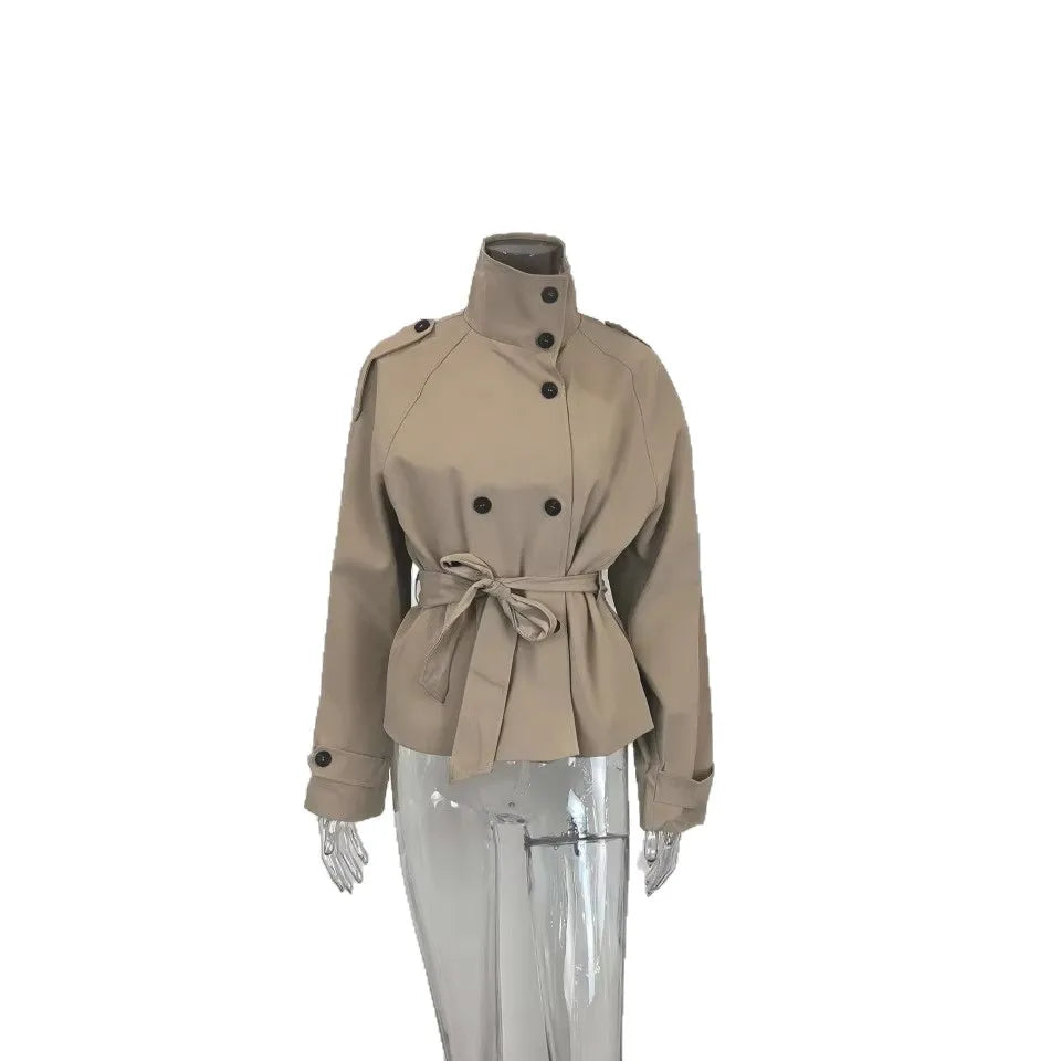Louise | Trench Court à Ceinture